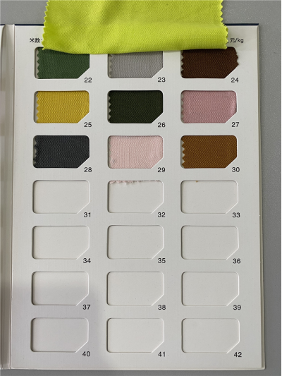 GZ-HSFZ 8104# 絲光珠地 40%滌 60%棉 正面照